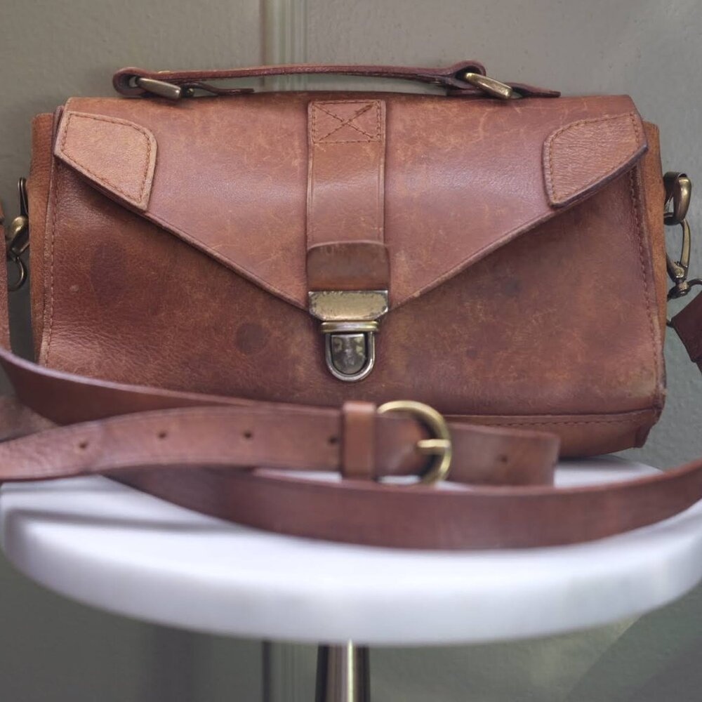 Madewell Lovelock Mini Briefcase Crossbody